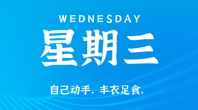 【盈创网络●早安】10日01日，星期三，在这里每天60秒读懂世界！