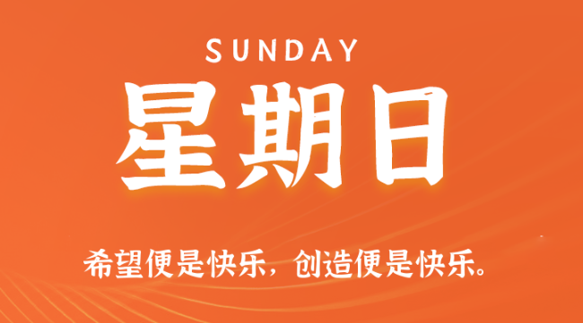 【盈创网络●早安】01日18日，星期日，在这里每天60秒读懂世界！
