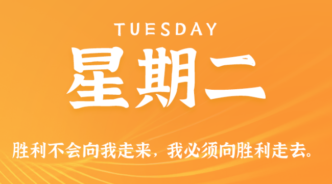 【盈创网络●早安】01日20日，星期二，在这里每天60秒读懂世界！